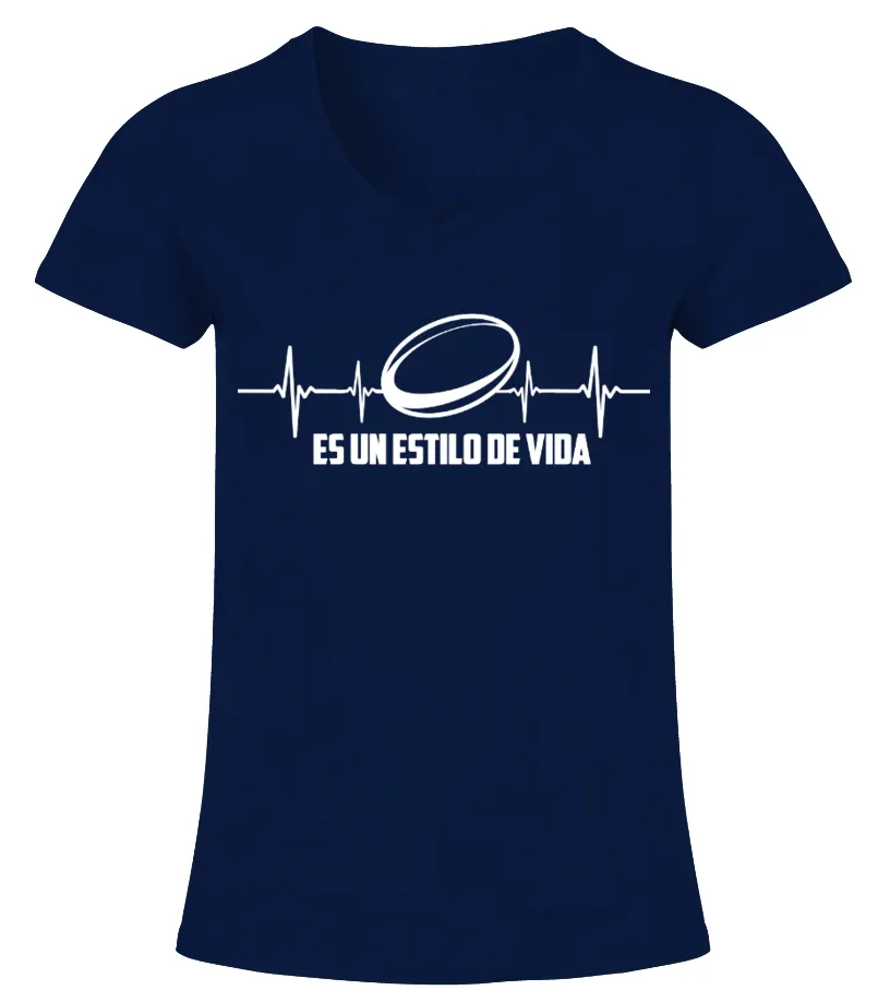 Es un estilo de vida Camiseta cuello pico Mujer