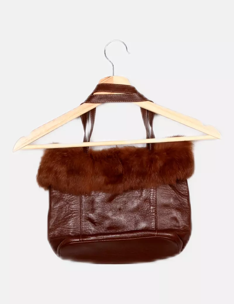 Frampel Bolso marrón combinado