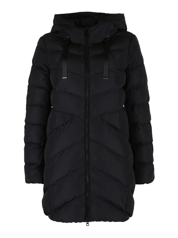Geox ANYLLA LONG PARK Anorak acolchado de mujer con capucha y cremallera