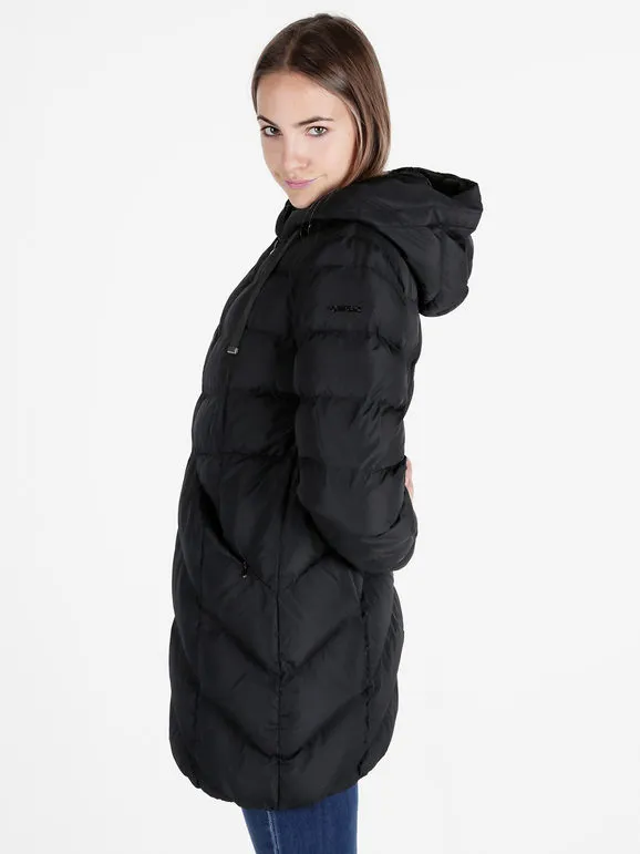 Geox ANYLLA LONG PARK Anorak acolchado de mujer con capucha y cremallera
