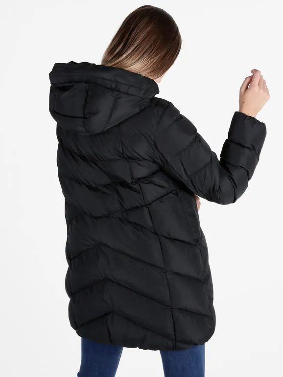 Geox ANYLLA LONG PARK Anorak acolchado de mujer con capucha y cremallera