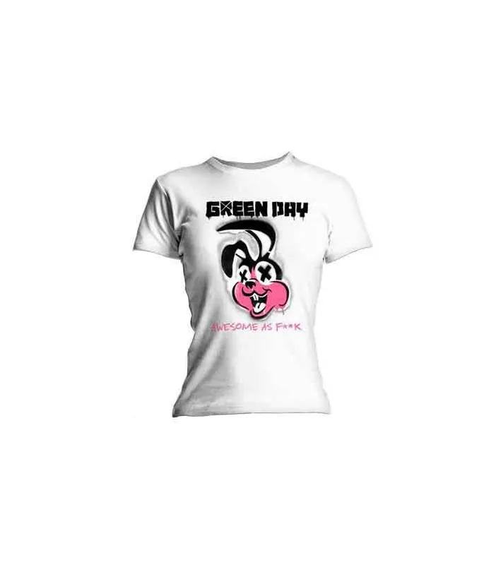 Green Day Road Kill skinny Camiseta chica Licencia Oficial Manga Corta ladies GSTS03LW