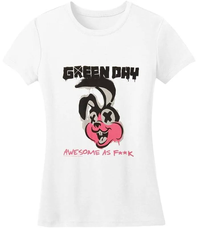 Green Day Road Kill skinny Camiseta chica Licencia Oficial Manga Corta ladies GSTS03LW