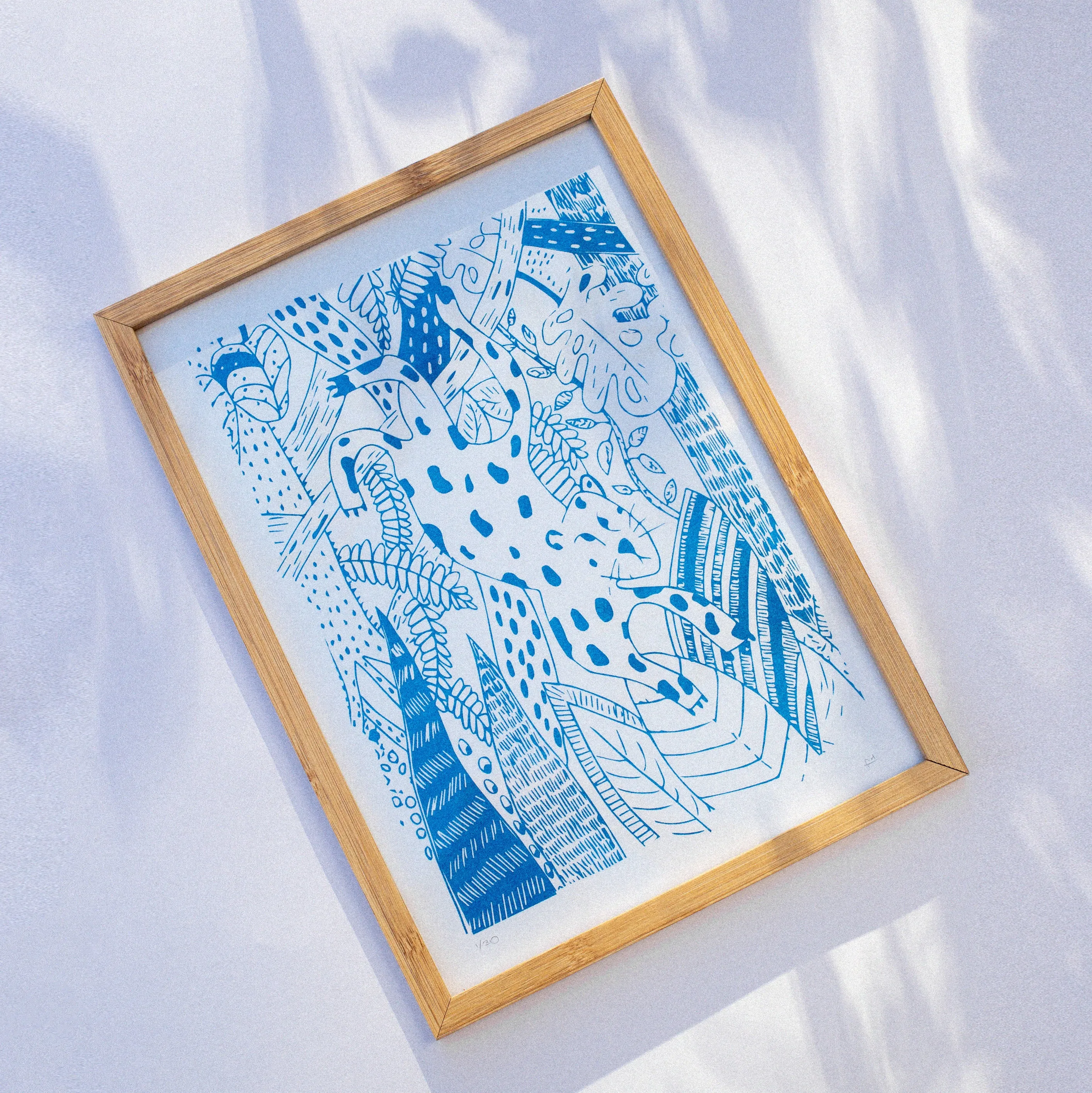 Ilustración Blue Jaguar