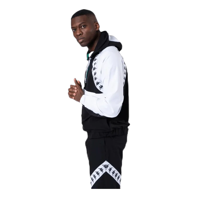Kappa Anorak Auth Bakit White/Black