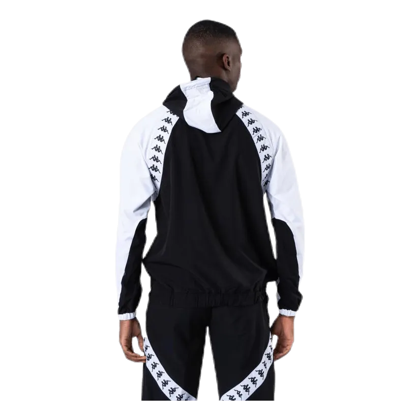 Kappa Anorak Auth Bakit White/Black