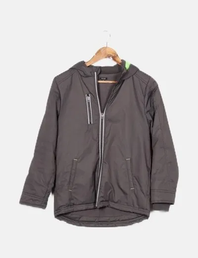 Kiabi Chaqueta marrón casual