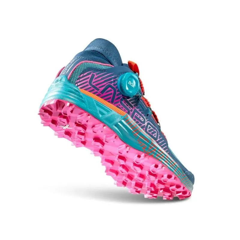La Sportiva Cyklon (Storm Blue/Cherry Tomato) zapatillas mujer