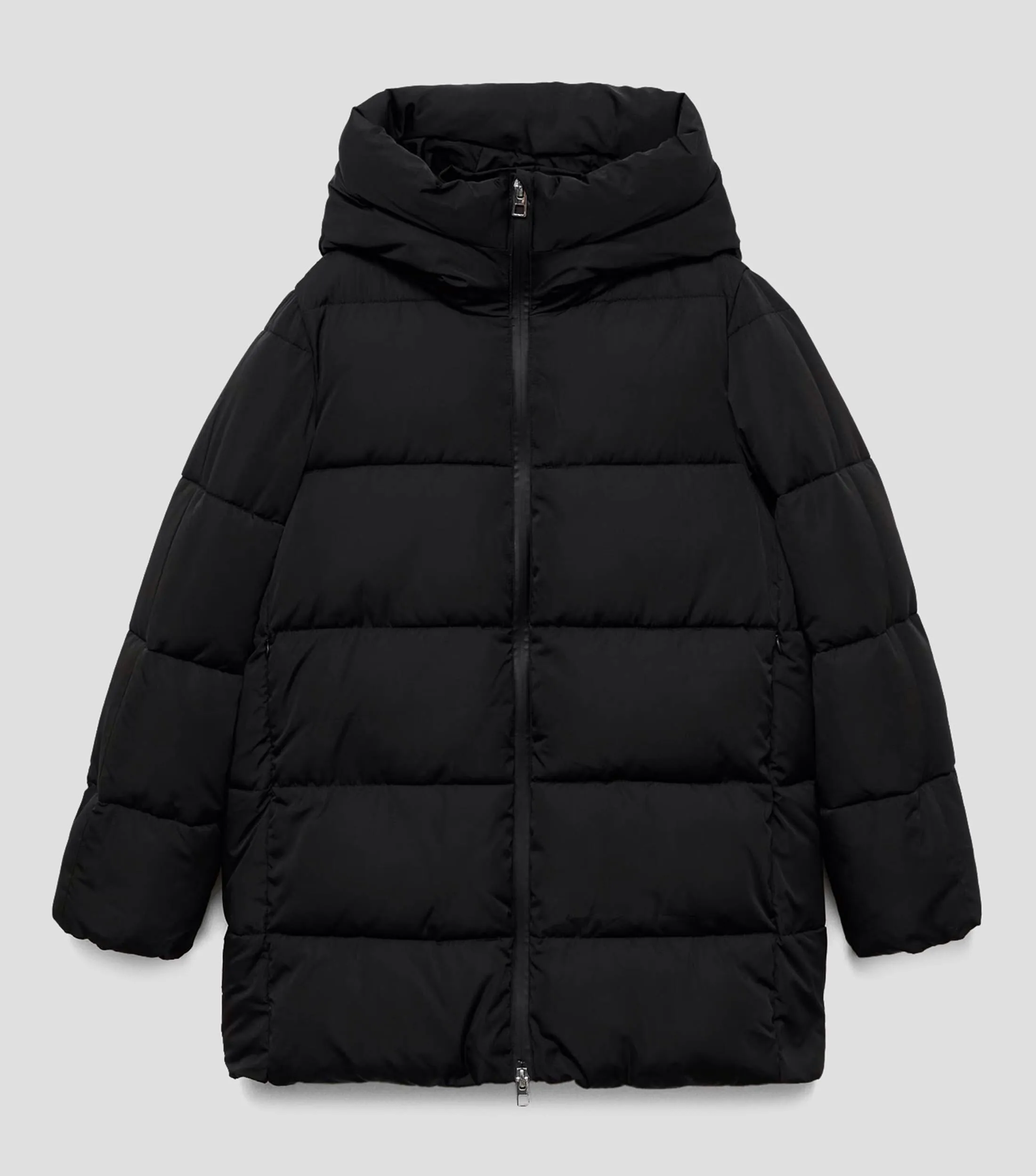 Mango Chamarra Anorak acolchada con capucha Mujer
