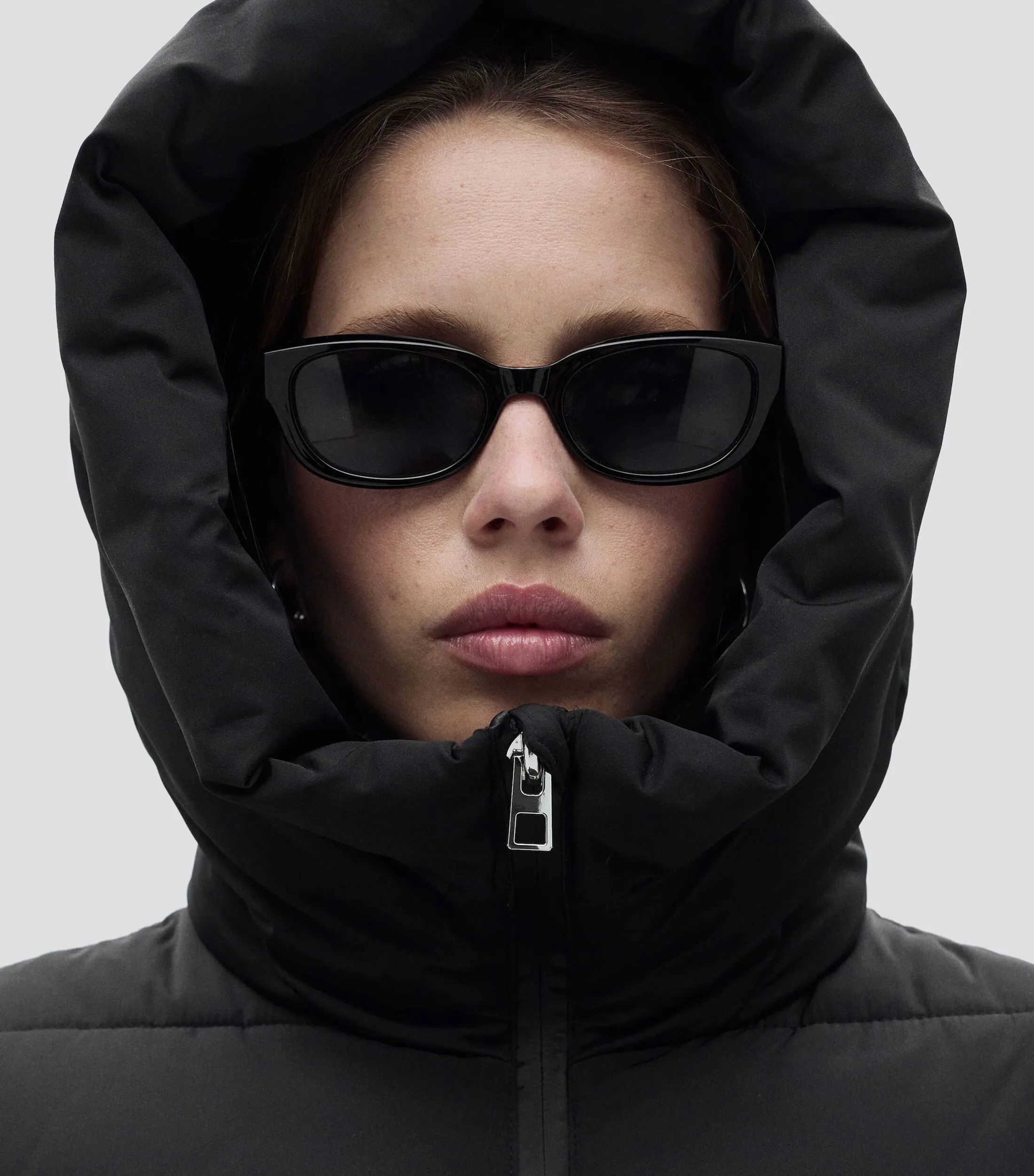 Mango Chamarra Anorak acolchada con capucha Mujer
