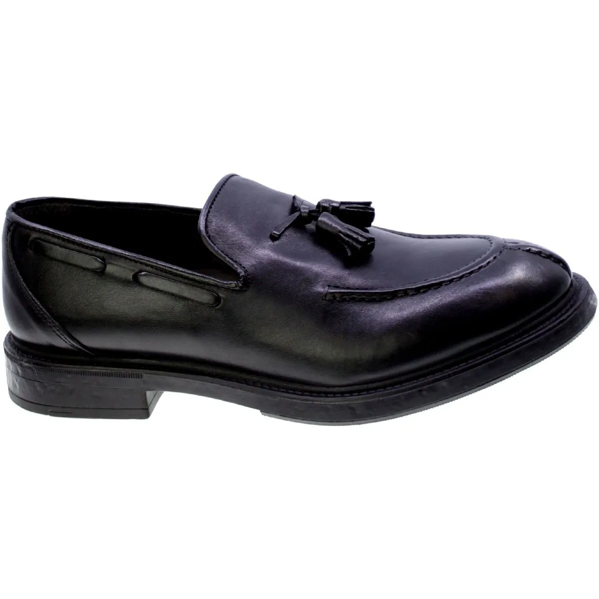 Mocassino Nappine Uomo Nero 3041/1968