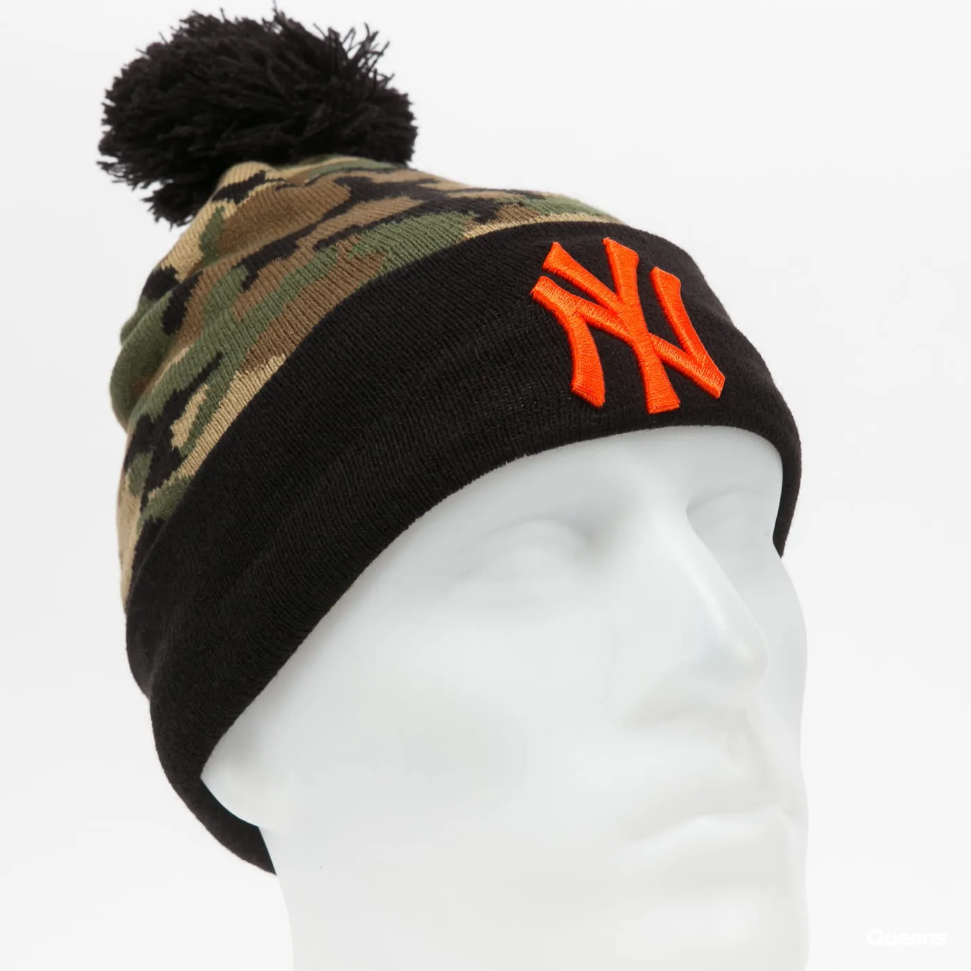New Era MLB Camo Crown Cuff Knit