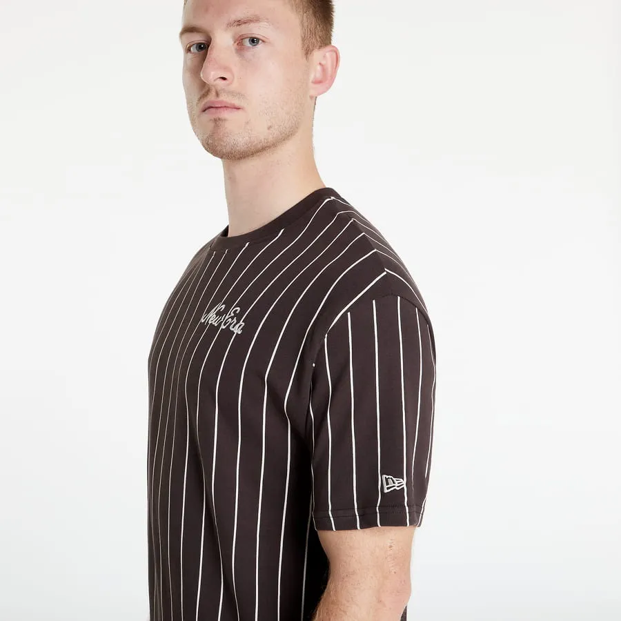 New Era Oversized Pinstripe Tee Newera