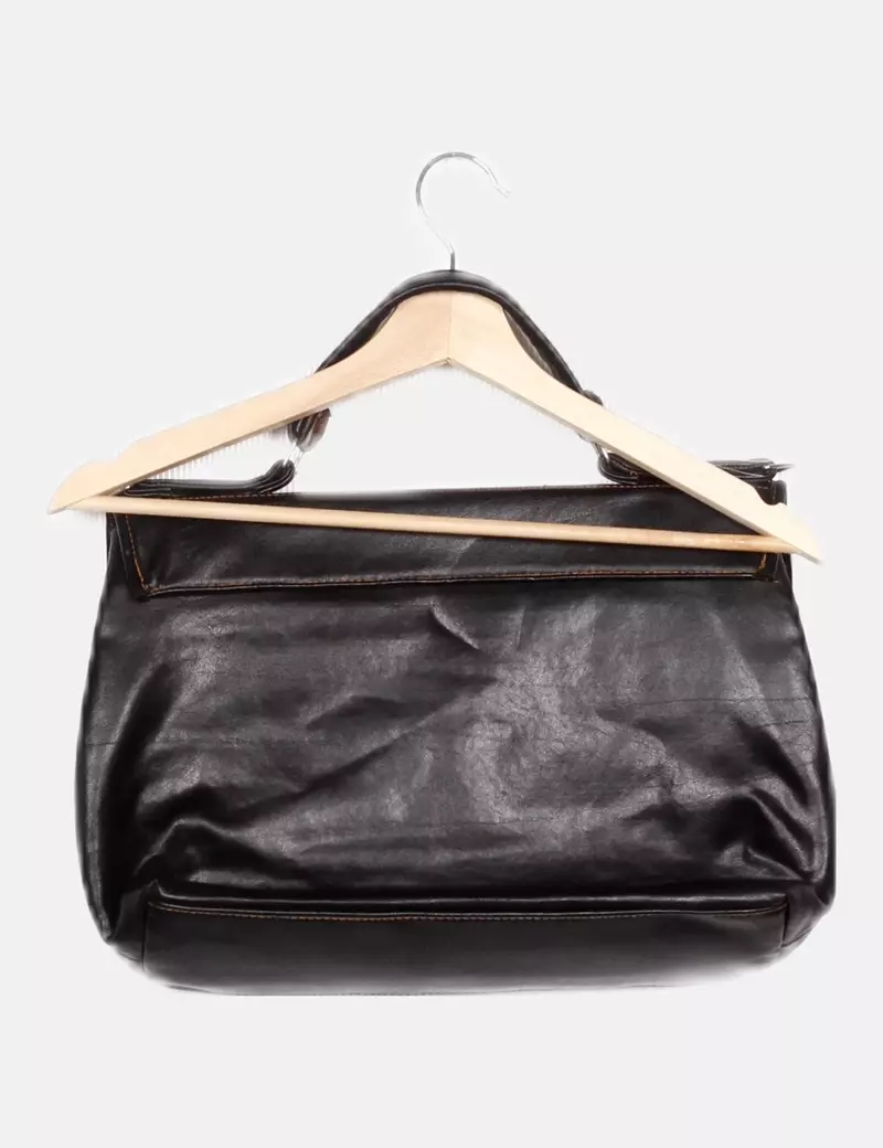 NoName Bolso bicolor combinado