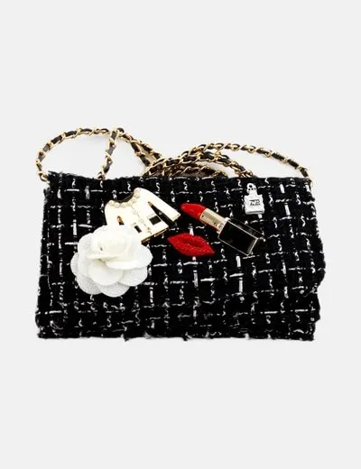 NoName Bolso negro combinado