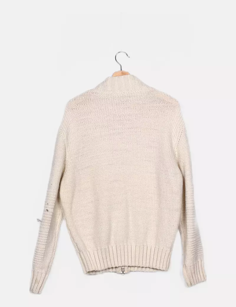 NoName Chaqueta beige punto
