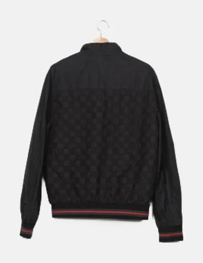 NoName Chaqueta negra impermeable