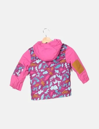 Oxylane Chaqueta rosa deportiva