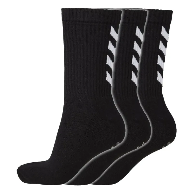 Pack 3 Calcetines Hummel Negro