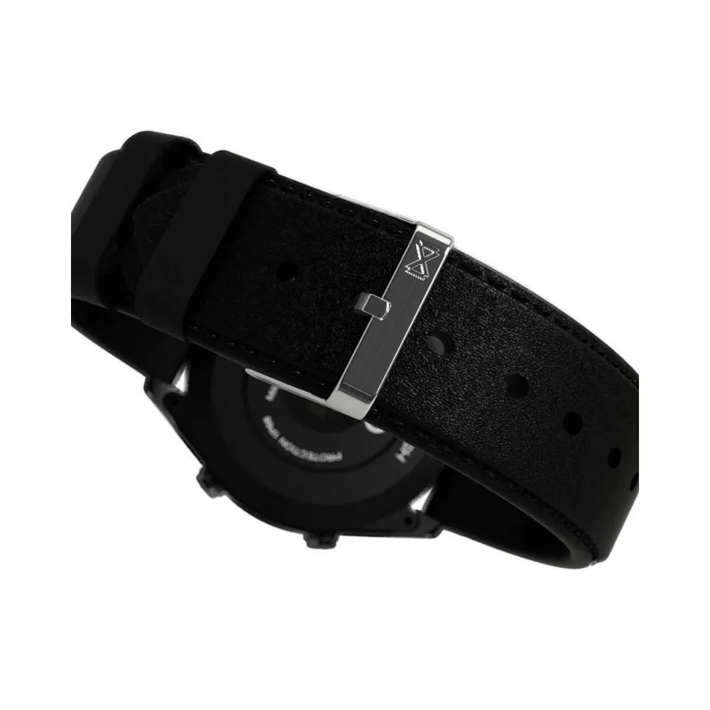 Pack Reloj Mark Maddox Smart Watch de metal e ip negro con 2 correas en negro y marron