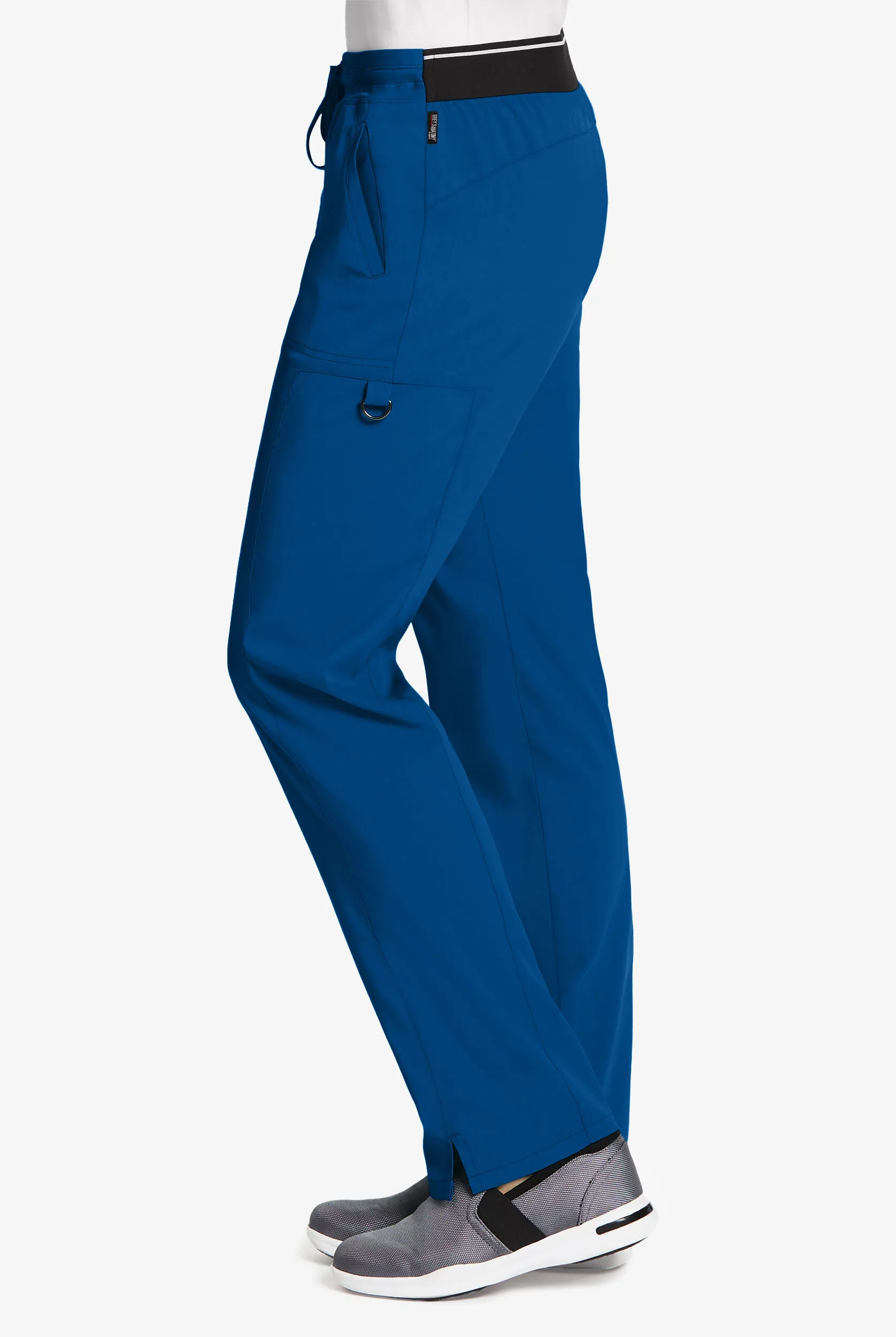 Pantalón médico Grey’s Anatomy Spandex STRETCH estilo cargo con 3 bolsillos para mujer