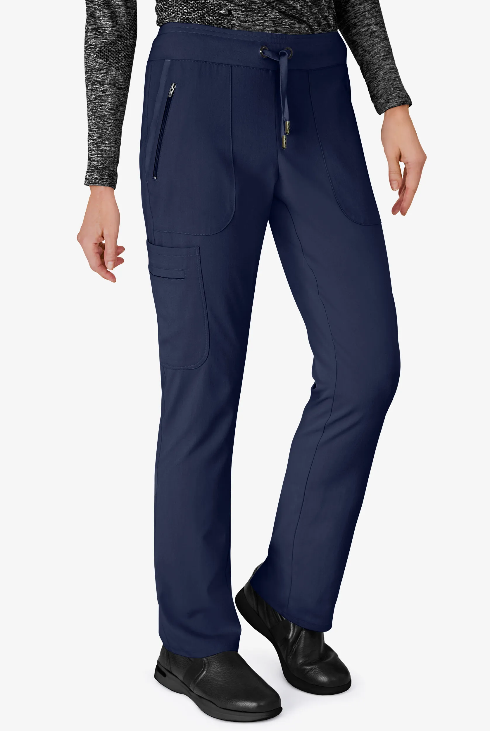 Pantalón médico Grey's Anatomy Impact Elevate STRETCH estilo cargo con 6 bolsillos para mujer
