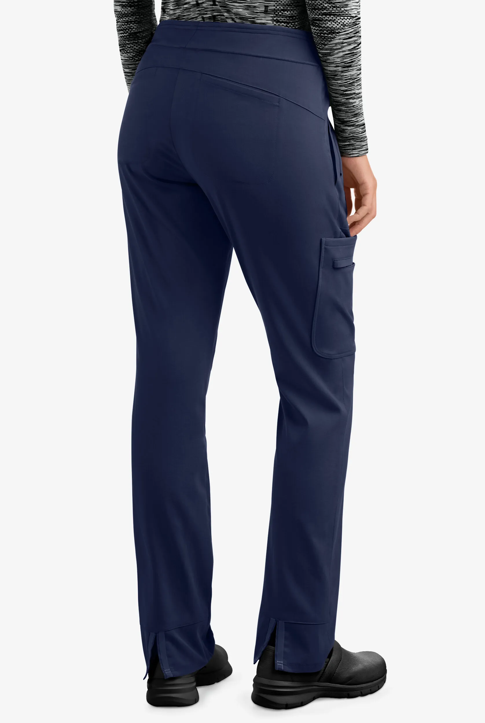 Pantalón médico Grey's Anatomy Impact Elevate STRETCH estilo cargo con 6 bolsillos para mujer