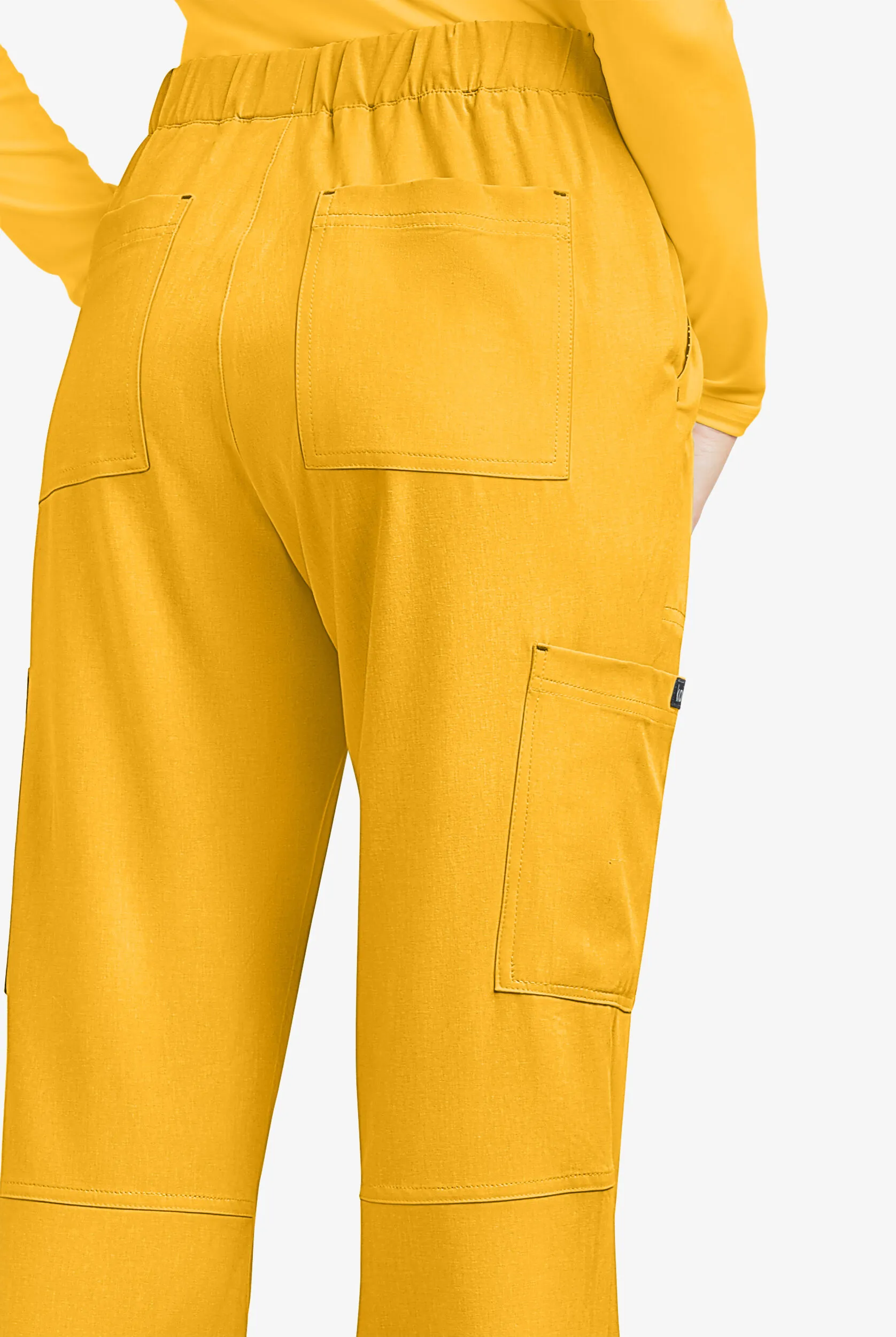 Pantalón médico koi Basics Holly petite estilo cargo con 8 bolsillos para mujer