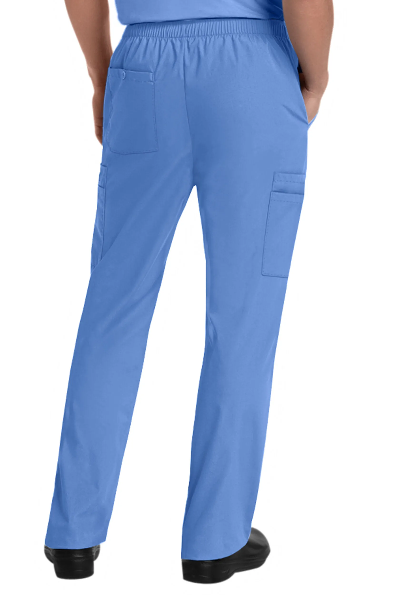 Pantalón médico Landau estilo cargo con cremallera y 7 bolsillos para hombre