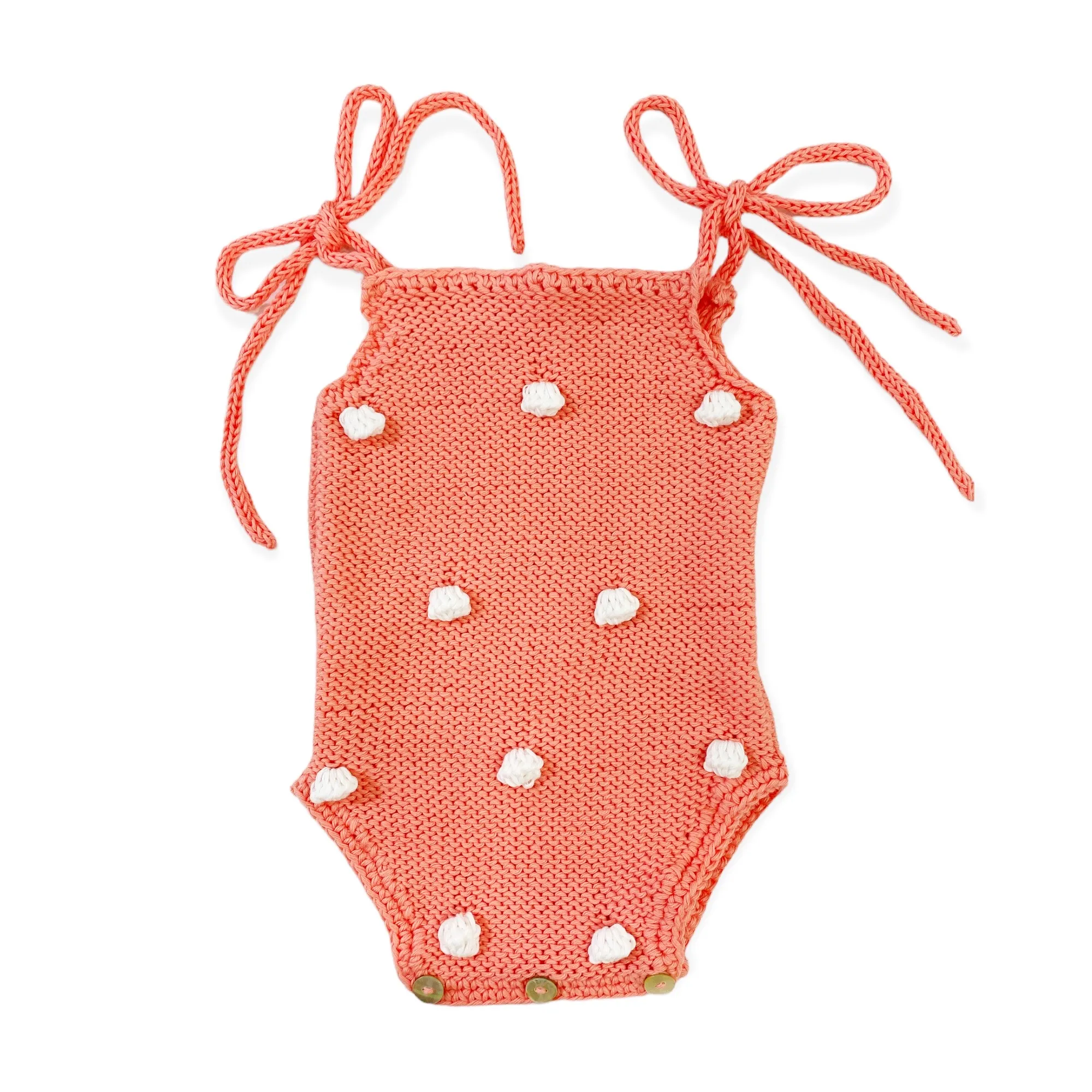 Pelele Punto Bodoques Peach
