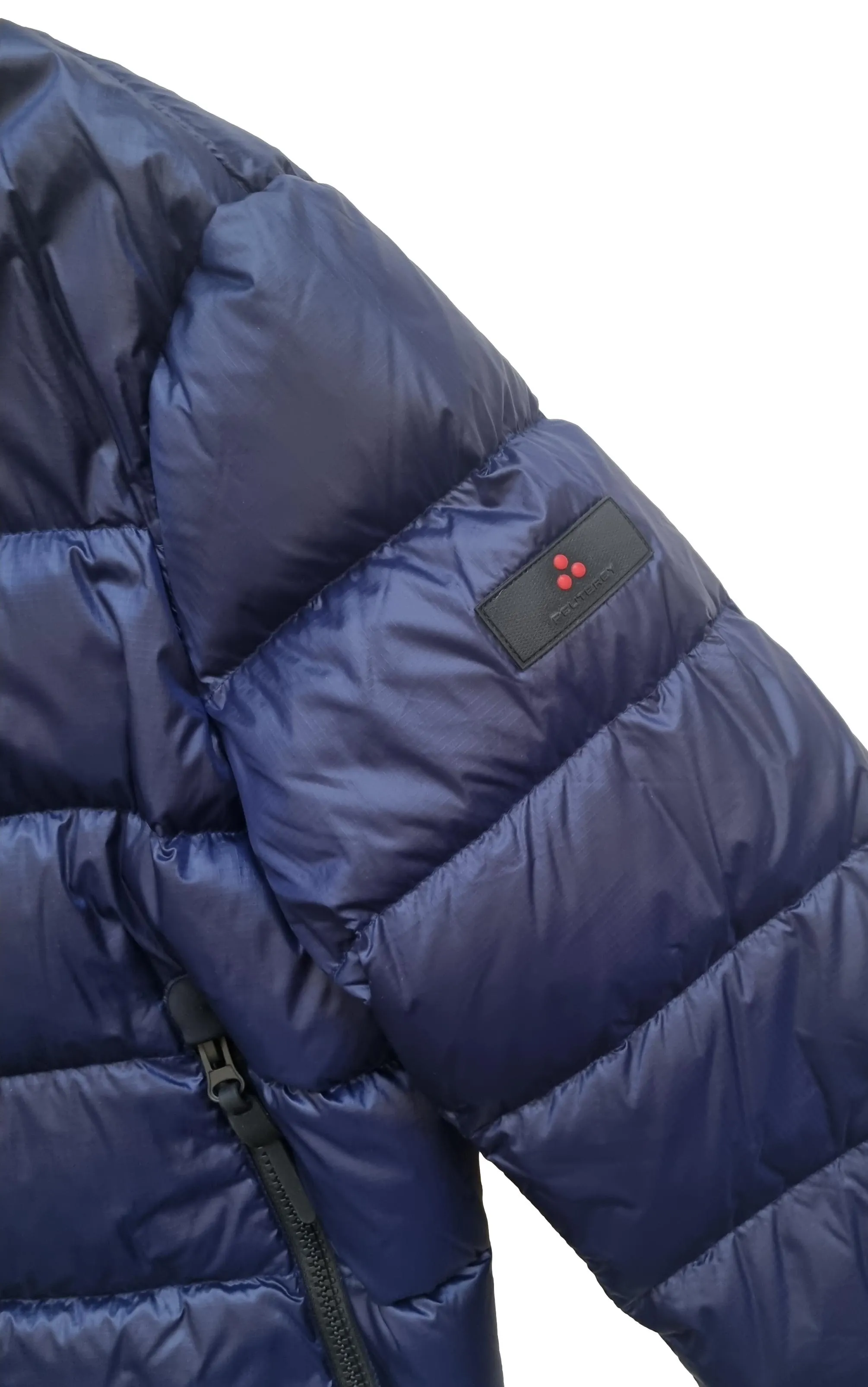PEUTEREY HONOVA Anorak acolchado de hombre azul con capucha