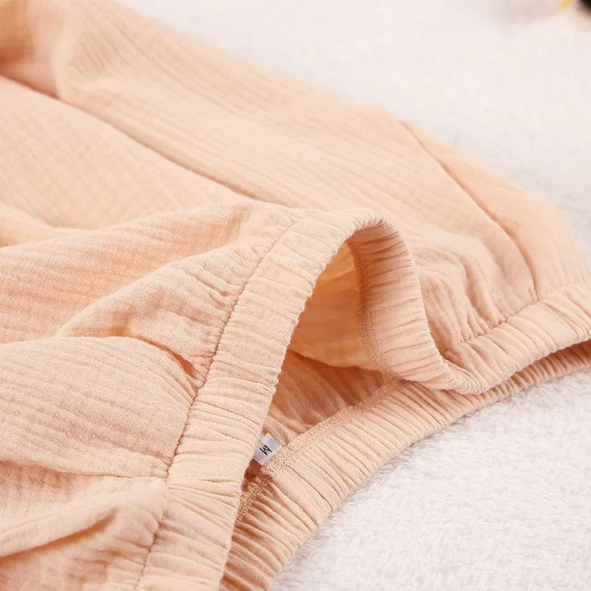 Pijama de muselina con pernera larga