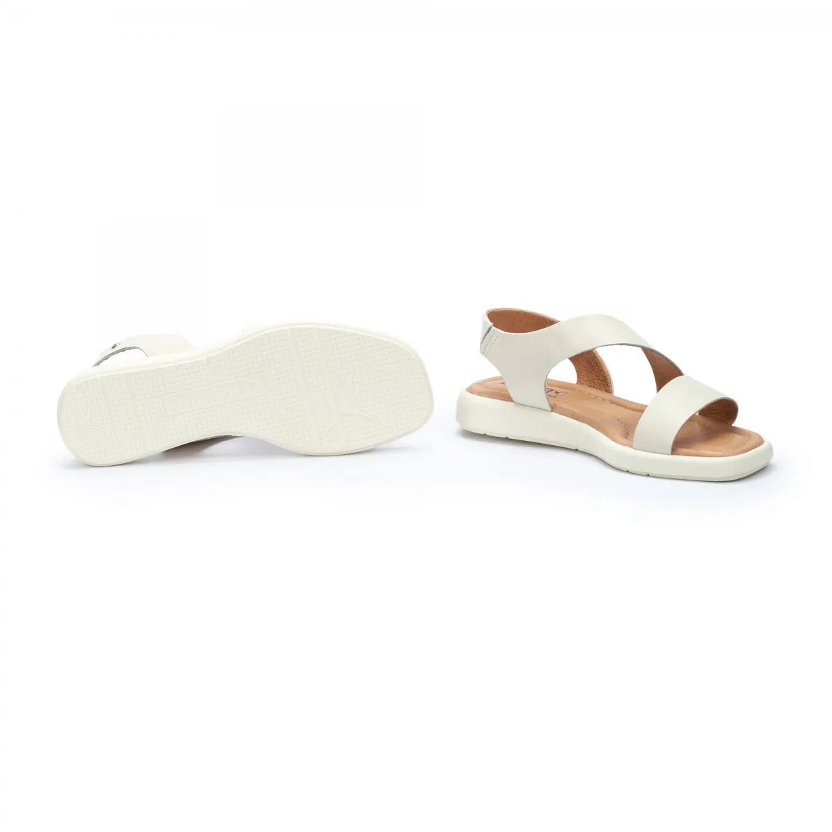 PIKOLINOS SANDALIA CALELLA BAJA CRUDA Y NEGRO PK W5E0565