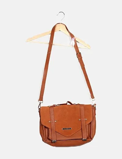 Pimkie Bolso marrón satchel
