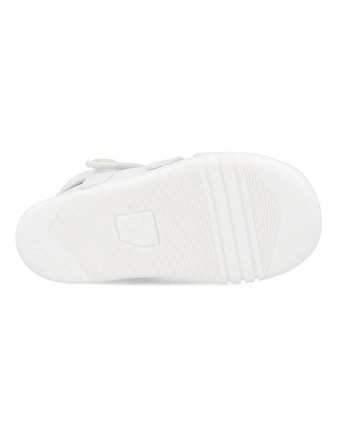 PIRUFIN  SANDALIA PIEL MICRO PERFORADA RESPETUOSA BLANCO