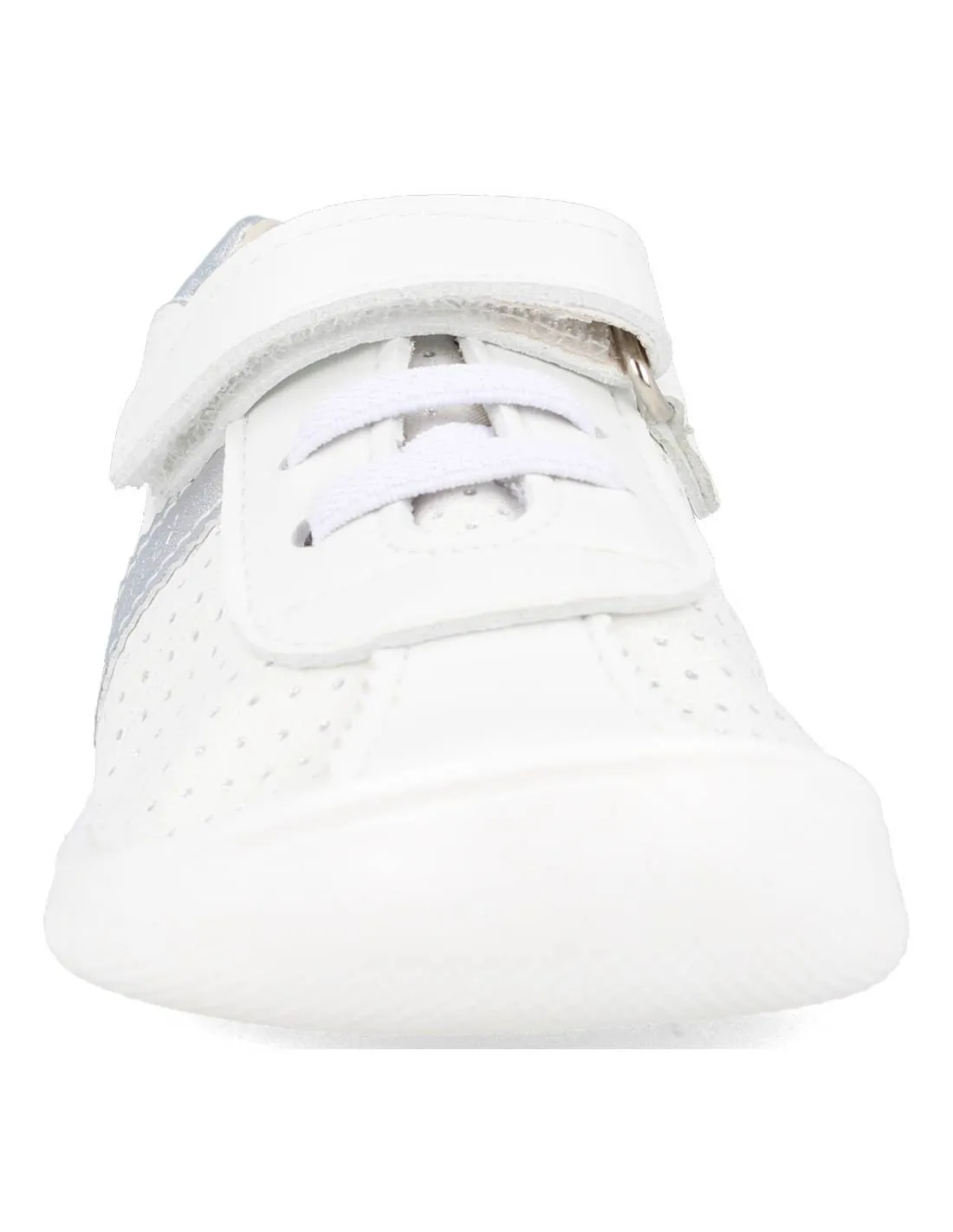 PIRUFIN  ZAPATILLA RESPETUOSA CASUAL MICROPERFORADA PLATA