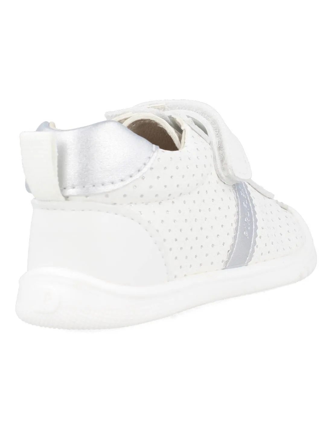 PIRUFIN  ZAPATILLA RESPETUOSA CASUAL MICROPERFORADA PLATA