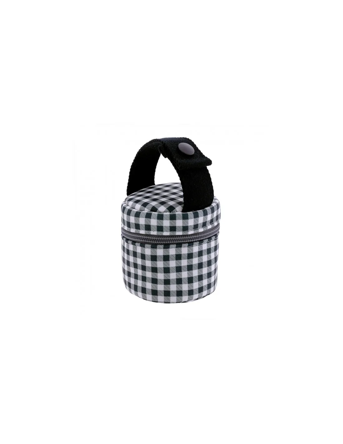 Portachupetes Vichy negro de Cambrass