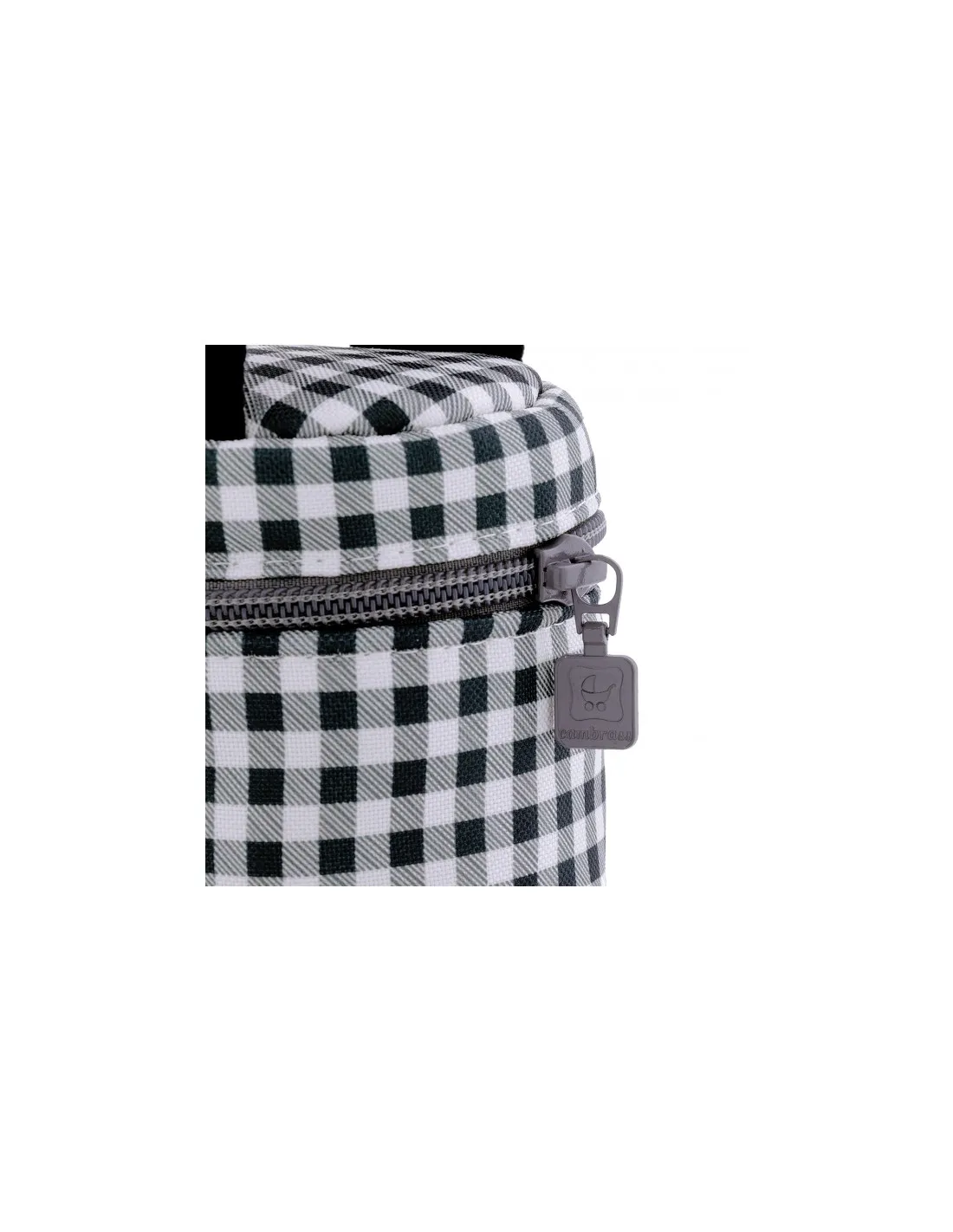 Portachupetes Vichy negro de Cambrass
