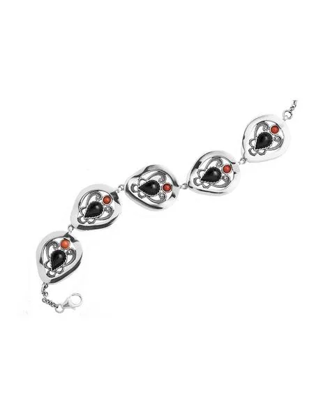 pulsera fink labrado lágrima azabacge