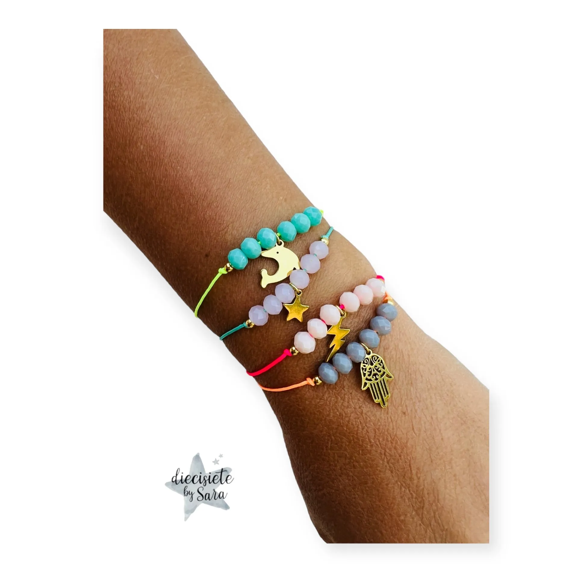 Pulsera Gemas y Simbolos