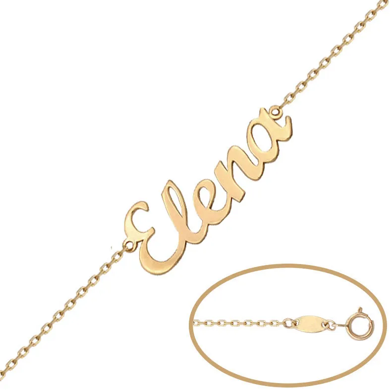 Pulsera Oro Nombre