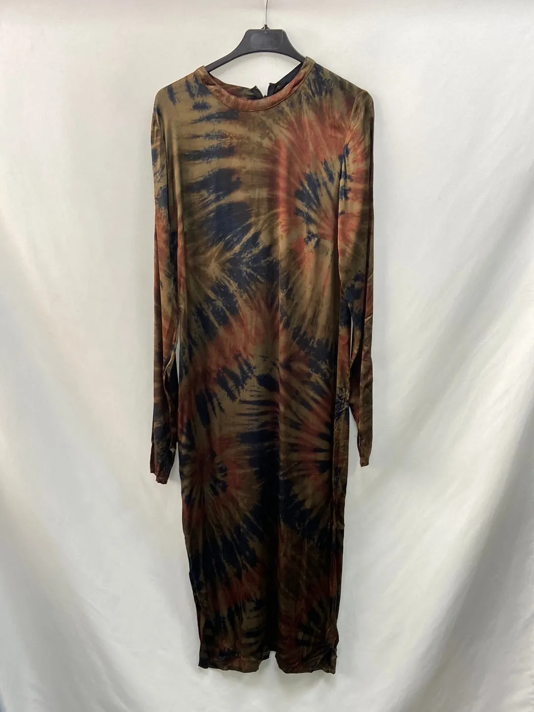 RABENS.Vestido largo tie dye T.s