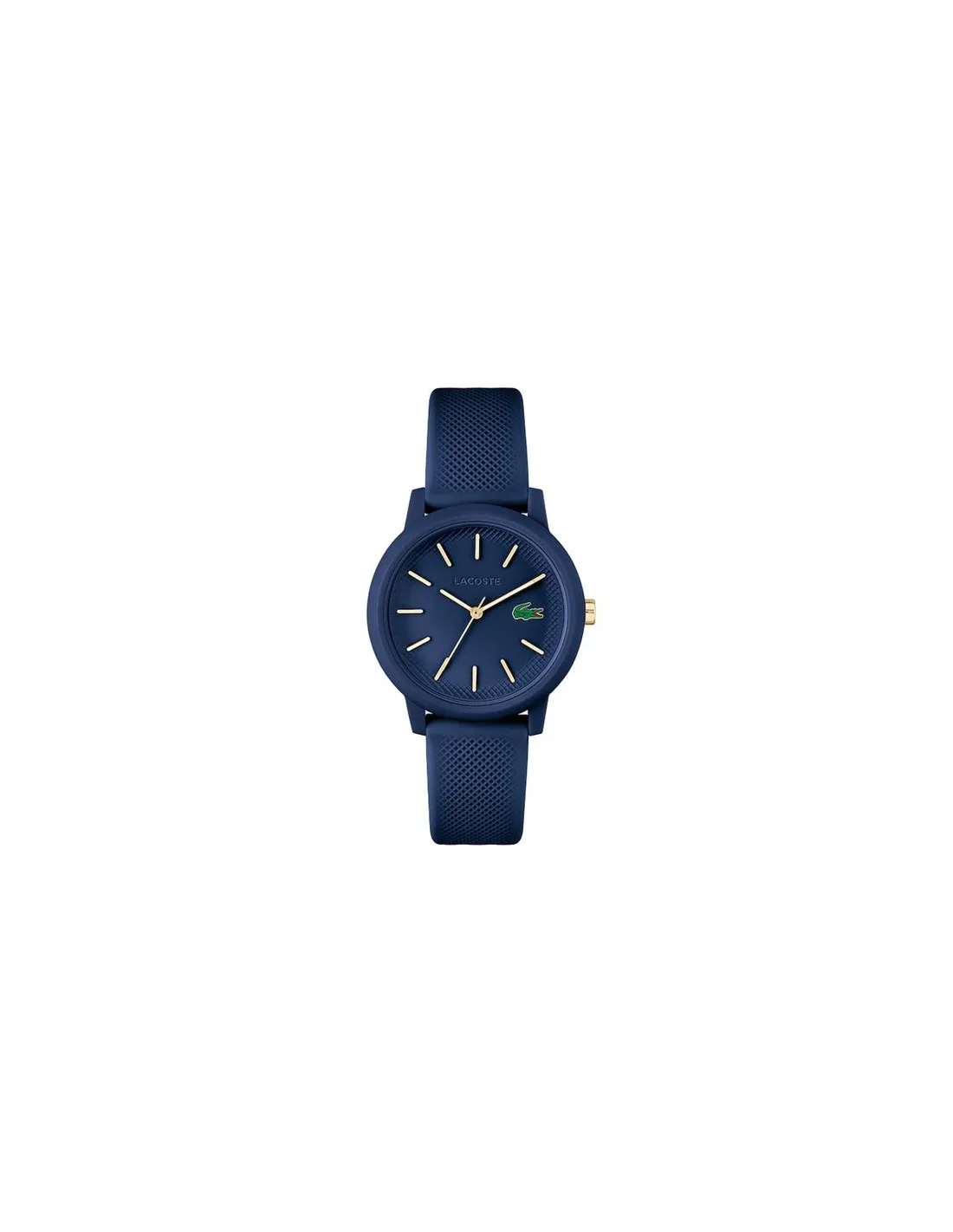 Reloj 3 agujas, Lacoste  caja de TR90 azul oscuro mate de 36mm
