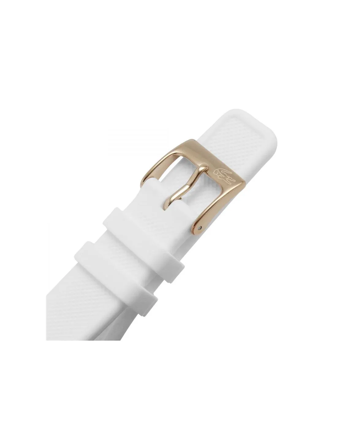 Reloj 3 agujas, Lacoste caja de TR90 blanco mate de 36mm