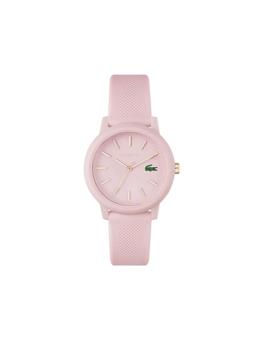 Reloj 3 agujas, Lacoste caja de TR90 rosa mate de 36mm