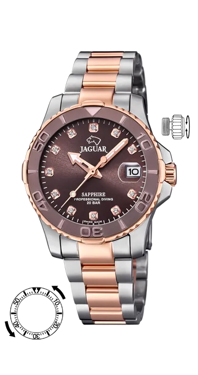 Reloj Jaguar Bicolor J871/2