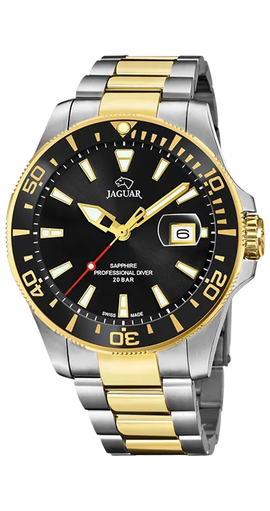 Reloj Jaguar Bicolor Negro J863/D