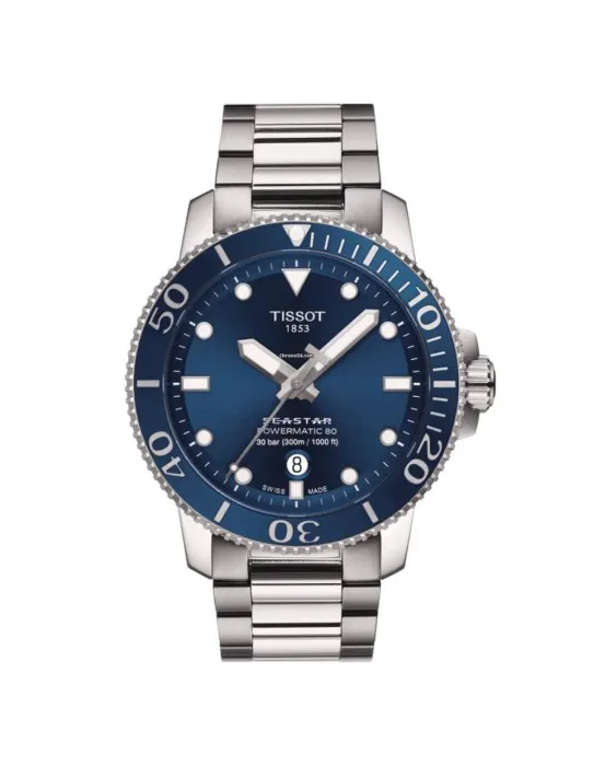 Reloj Tissot Seastar 1000 Powermatic 80 T1204071104103
