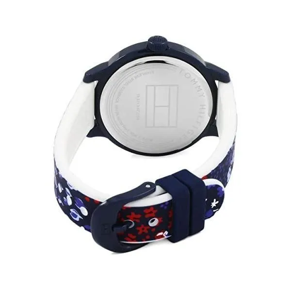 reloj tommy hilfiger blue flowers